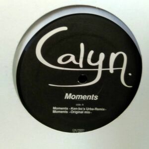 12inchレコード　 CALYN / MOMENTS