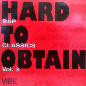 12inchレコード　 V.A. / HARD TO OBTAIN RAP CLASSICS VOL.3