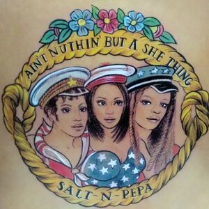 12inchレコード　 SALT-N-PEPA / AIN'T NUTHIN' BUT A SHE THING