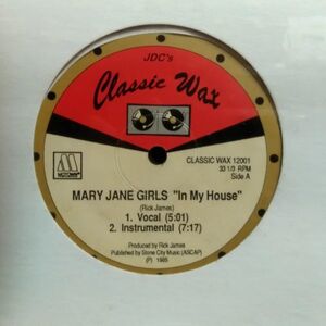 12inchレコード　 MARY JANE GIRLS / IN MY HOUSE