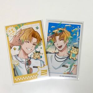 宇佐美リト にじさんじ 三ミ一体 ランダムチェキ風カード