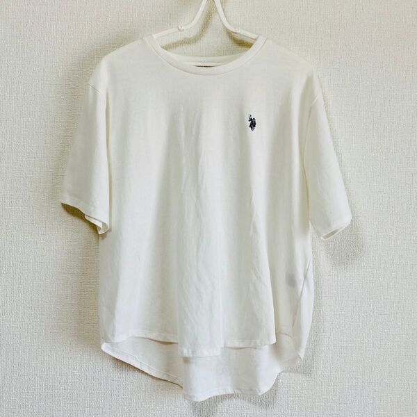 US POLO ASSN. 半袖Tシャツ ホワイト レディース3L