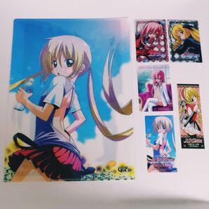 ハヤテのごとく クリアファイル クリアカード グッズ セット