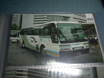 【バス写真】ＫＧ（ハガキ）版４枚　JR四国バス　エアロバス　大阪駅_画像2