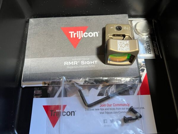 【実物】Trijicon RM06 HRS ドットサイト 検/RMR グロック glock mk27 g17 g19