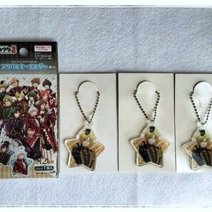 追跡有匿名配送 100均 セリア ツキウタ TUKIUTA 師走 駆 アクリルキーホルダー セット