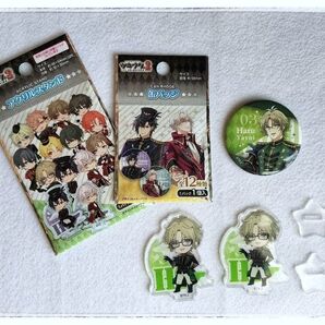 100均 セリア ツキウタ TUKIUTA 弥生 春 缶バッジ アクスタ セット