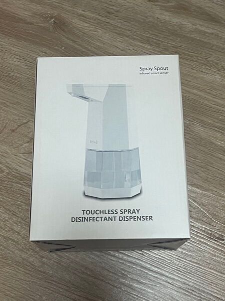 タッチレススプレー ディスペンサー 360ml エアー消毒 自動