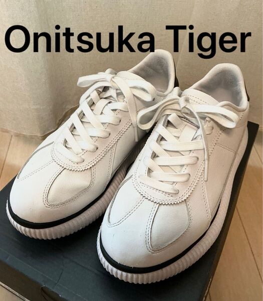 DELECITY Onitsuka Tiger オニツカタイガー シューズ・靴 スニーカー ブラック ホワイト