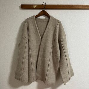 select MOCA オーバーサイズニットカーディガン