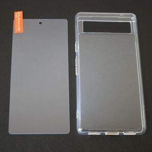 【2点セット】Google Pixel 7a クリアケース+ブルーライトカット TPUクリアケース 液晶保護 ピクセル 7a