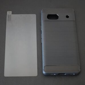 【2点セット】Google Pixel 7a 薄型ケース+のぞき見防止ガラスフィルム TPUケース 液晶保護 ピクセル 7a