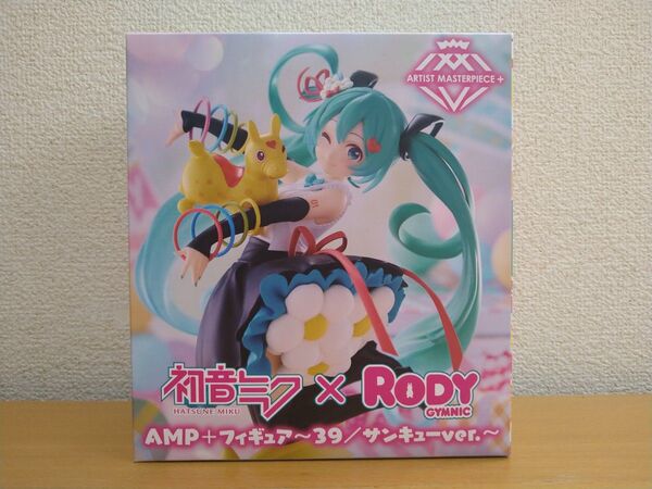 初音ミク×RODY AMP+フィギュア~39/サンキューver.~ 新品未開封