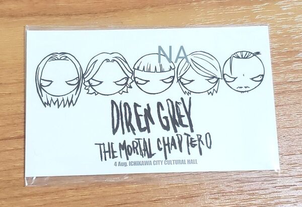 DIR EN GREY 会場限定ステッカー 市川