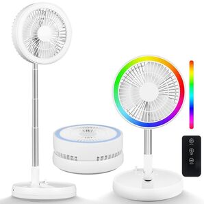 45 折り畳み式扇風機 卓上扇風機 リビング 伸縮式 高さ自由調節 風量4段階