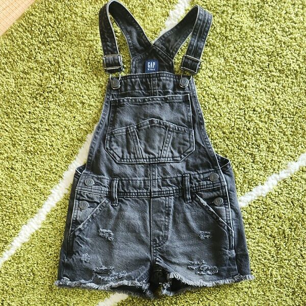 GAP KIDS デニムオーバーオール ダメージ加工100Size