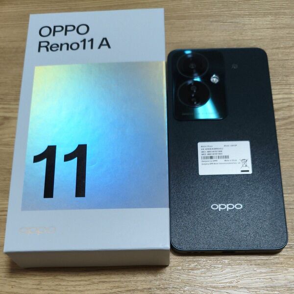 中古 Reno11 A 6.7インチ メモリー8GB ストレージ128GB ダークグリーン ワイモバイル