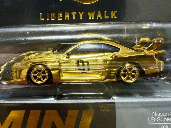 MINI GT LBWK LB SILVIA シルビア シルエット S15 TypeⅡ タイプ2 GOLD ゴールド 限定