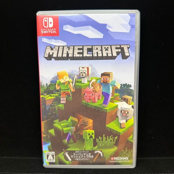 Minecraft Nintendo Switch 中古美品 動作確認 消毒済み マインクラフト