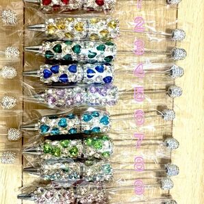 キラキラハート社長ペン 可愛い ペン ボールペン 社長ペン 激安 ハンドメイド