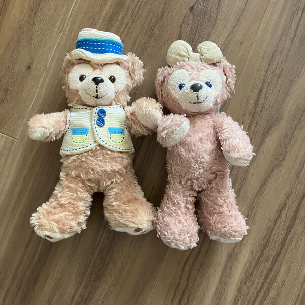 ダッフィー シェリーメイ ディズニー ぬいぐるみ ぬいぐるみバッジ スプリングヴォヤッジ ノーマル セット