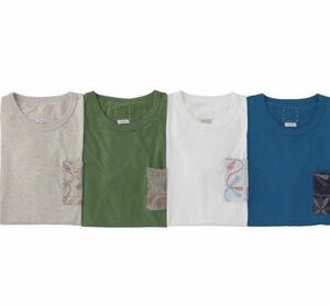 VISVIM F.I.L限定 FLORA POCKET VINTAGE SLUB TEE