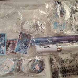 カロリスデビュー1ヶ月記念グッズ スーパープレミアムセット+写真2枚目3枚目のバラセット