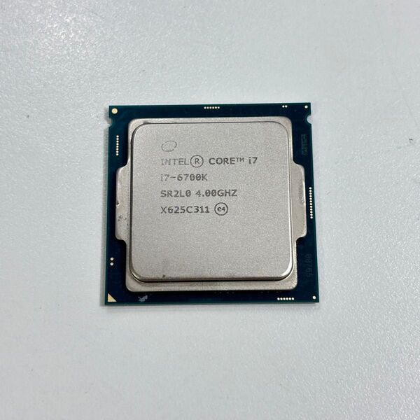 Intel Core i7 6700K CPU ♯1852