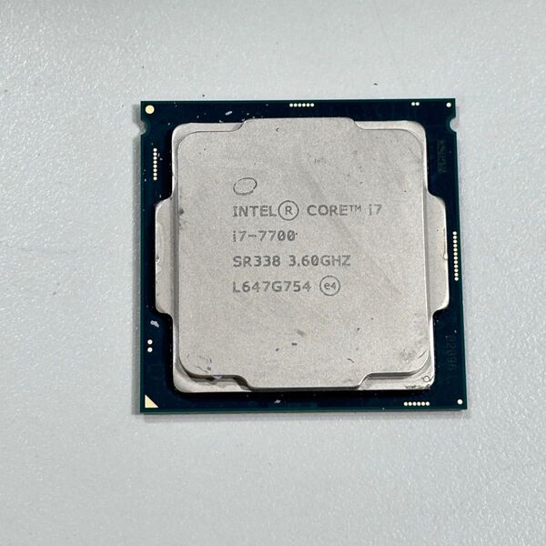 Intel Core i7 7700 CPU ♯1856