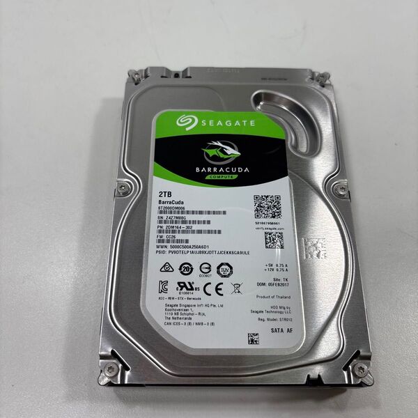 3.5インチ HDD 2TB 10991時間 ♯1874