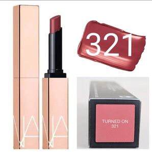 NARS 321 ナーズアフターグロー センシュアルシャイン リップスティック 口紅 箱あり 新品未使用 コスメ