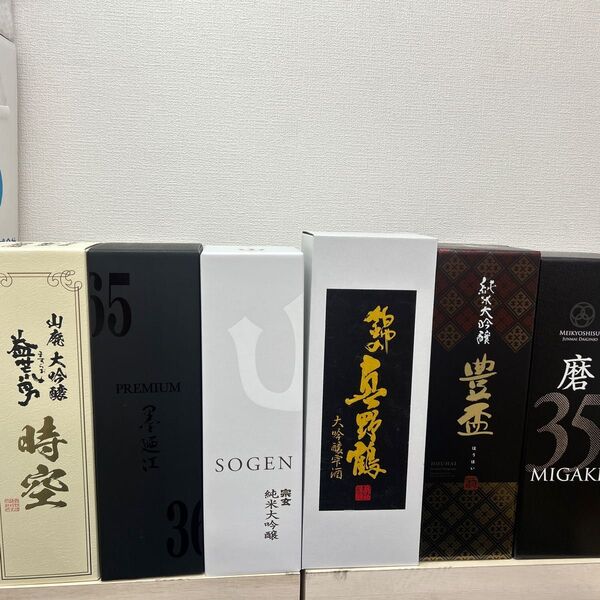 【定価72000】ル50 高級酒箱入り一升瓶6本 製造月は二枚目以降に記載