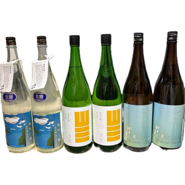 け4 一升瓶6本 製造月は二枚目以降に記載