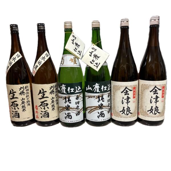 け21 一升瓶6本 製造月は二枚目以降に記載