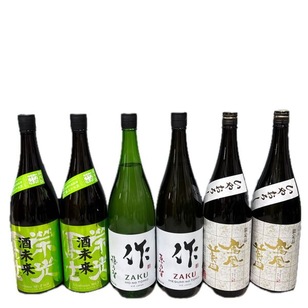 こ1 一升瓶6本 製造月は二枚目以降に記載