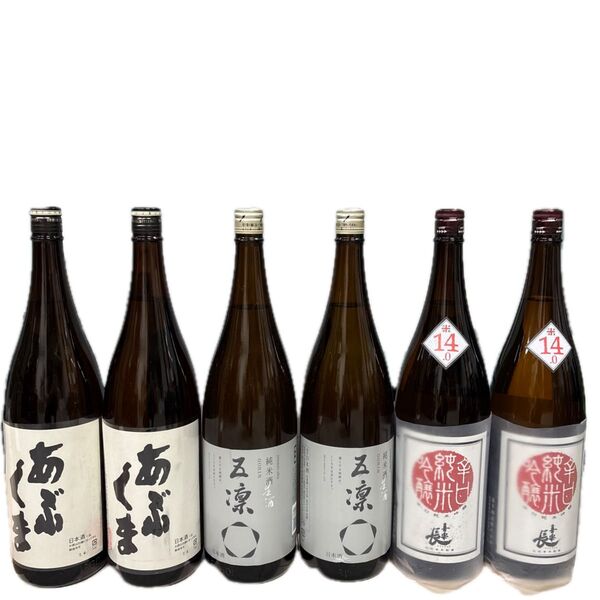 こ8 一升瓶6本 製造月は二枚目以降に記載