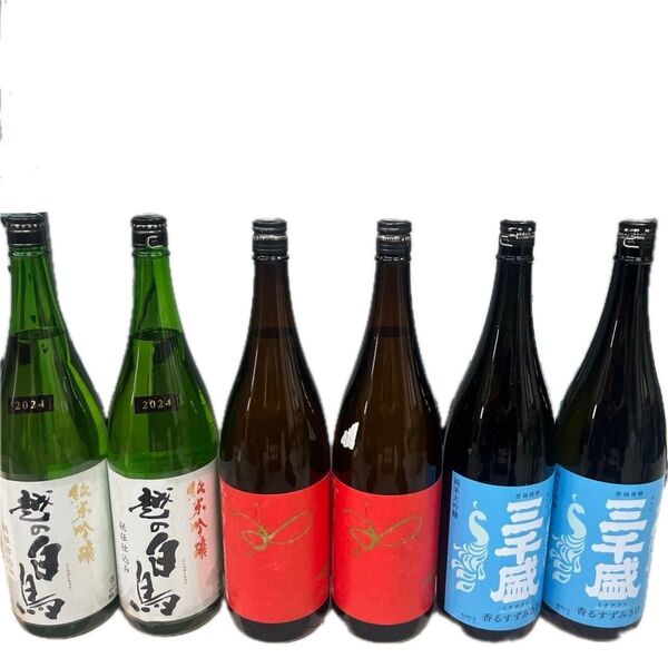 こ16 一升瓶6本 製造月は二枚目以降に記載