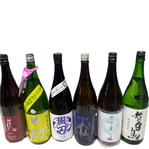 こ17 一升瓶6本 製造月は二枚目以降に記載