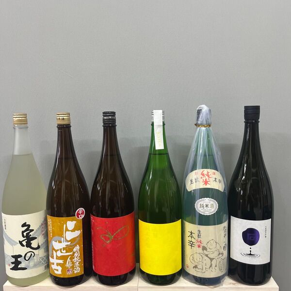 こ20 一升瓶6本 製造月は二枚目以降に記載