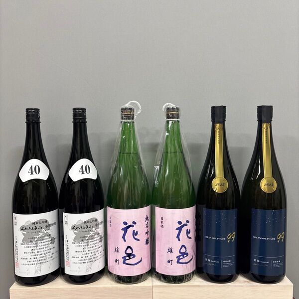 く8 一升瓶6本 製造月は二枚目以降に記載