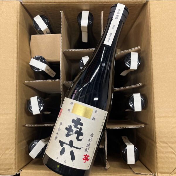 きろく 本格焼酎 四合瓶12本セット 2025年7月製造