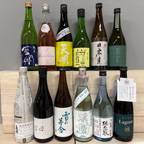 あああ9 四合瓶12本 製造月は2枚目以降に記載