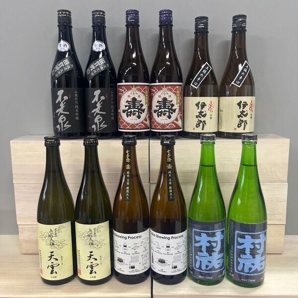 あああ12 四合瓶12本 製造月は2枚目以降に記載