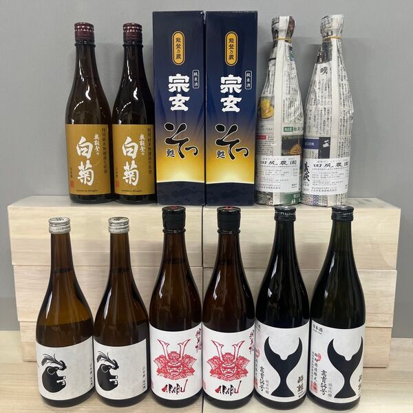 さささ4 四合瓶12本 製造月は2枚目以降に記載
