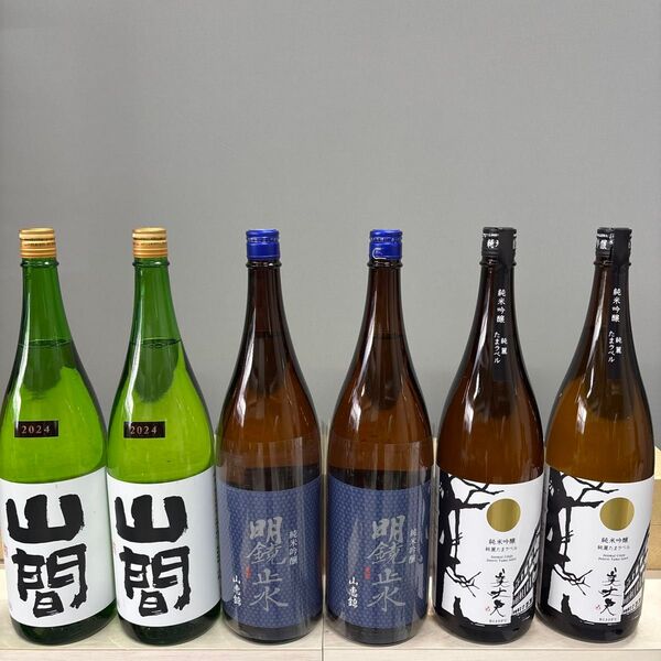 い6 一升瓶6本 製造月は二枚目以降に記載