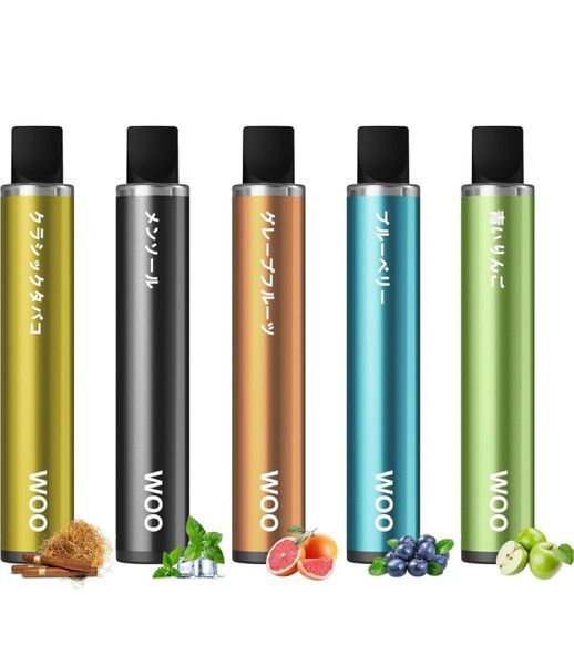 電子タバコ 使い捨て VAPE 12500回吸引可能 5風味セット ベイプ 禁煙グッズ 爆煙 大容量 電子たばこ 水蒸気タバコ