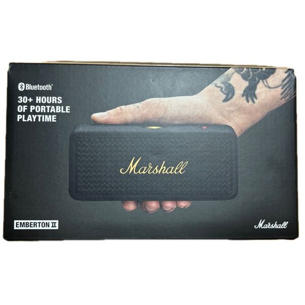 新品未開封 【国内正規品】 EmbertonⅡ ワイヤレスポータブル防水スピーカー Marshall marshall
