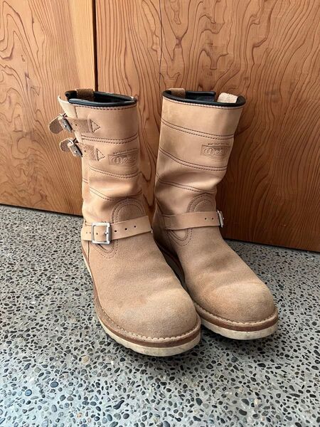 Wesco エンジニアブーツ バーラップ 9E