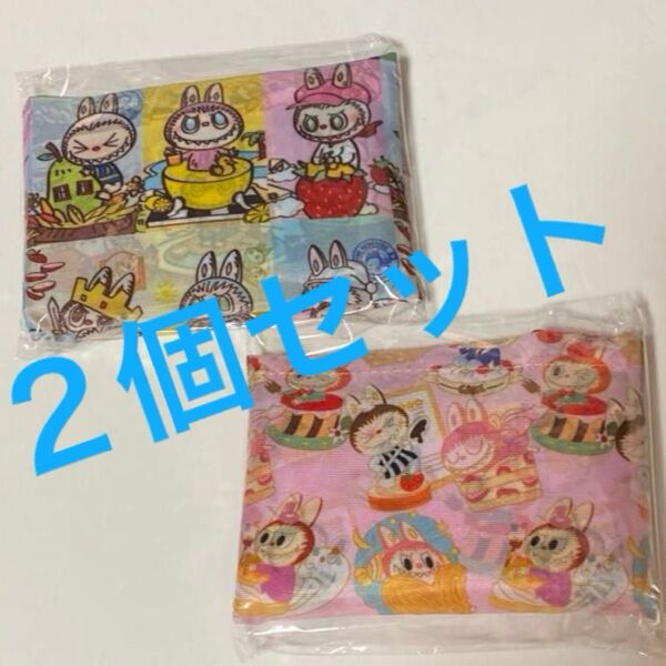 LABUBU エコバッグ 2個セット ラブブ