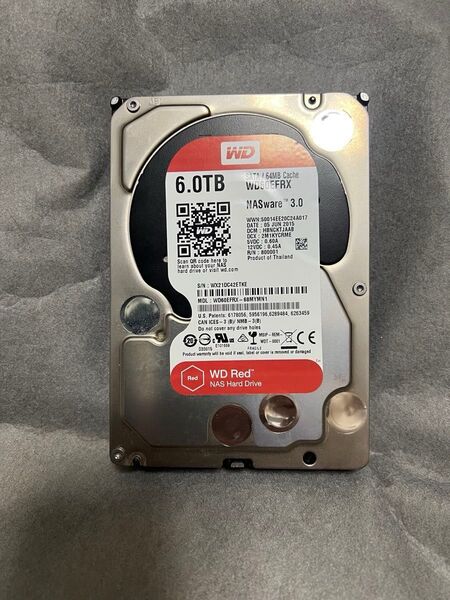 HDD 6TB WD60EFRX
